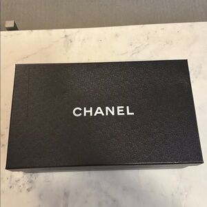 Authentic Chanel Shoe Box Black Empty Display, Gift, Storing.
